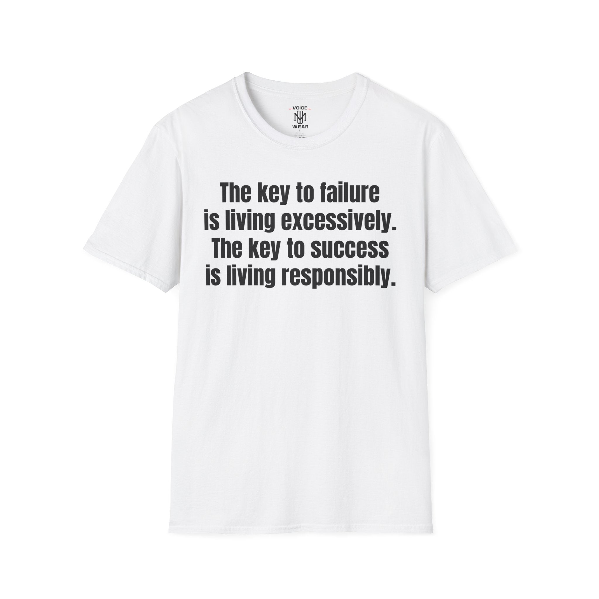 "The Key To Failure" - "moti-Voice-tion Wear" T-Shirt