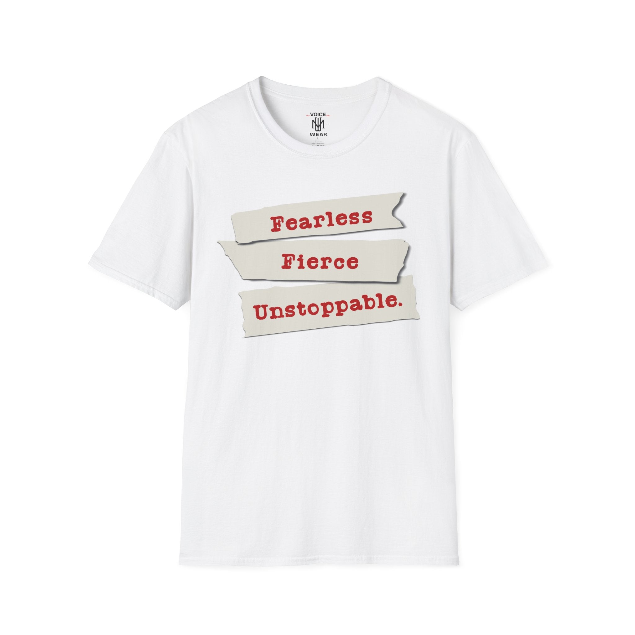 "Fearless" - "moti-Voice-tion Wear" T-Shirt