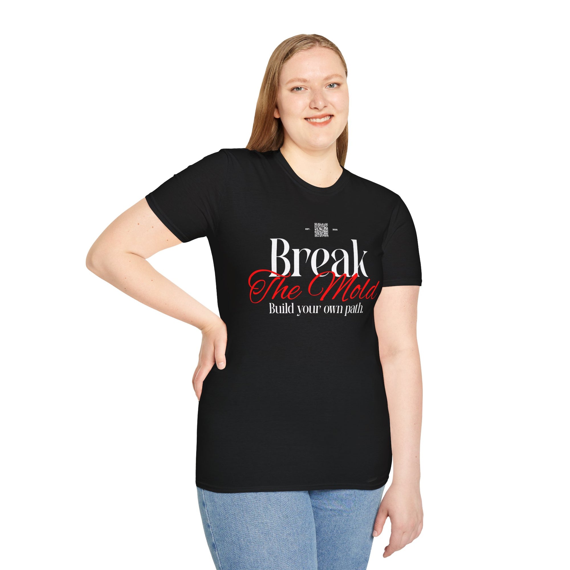 "Break The Mold" - "moti-Voice-tion Wear" T-Shirt