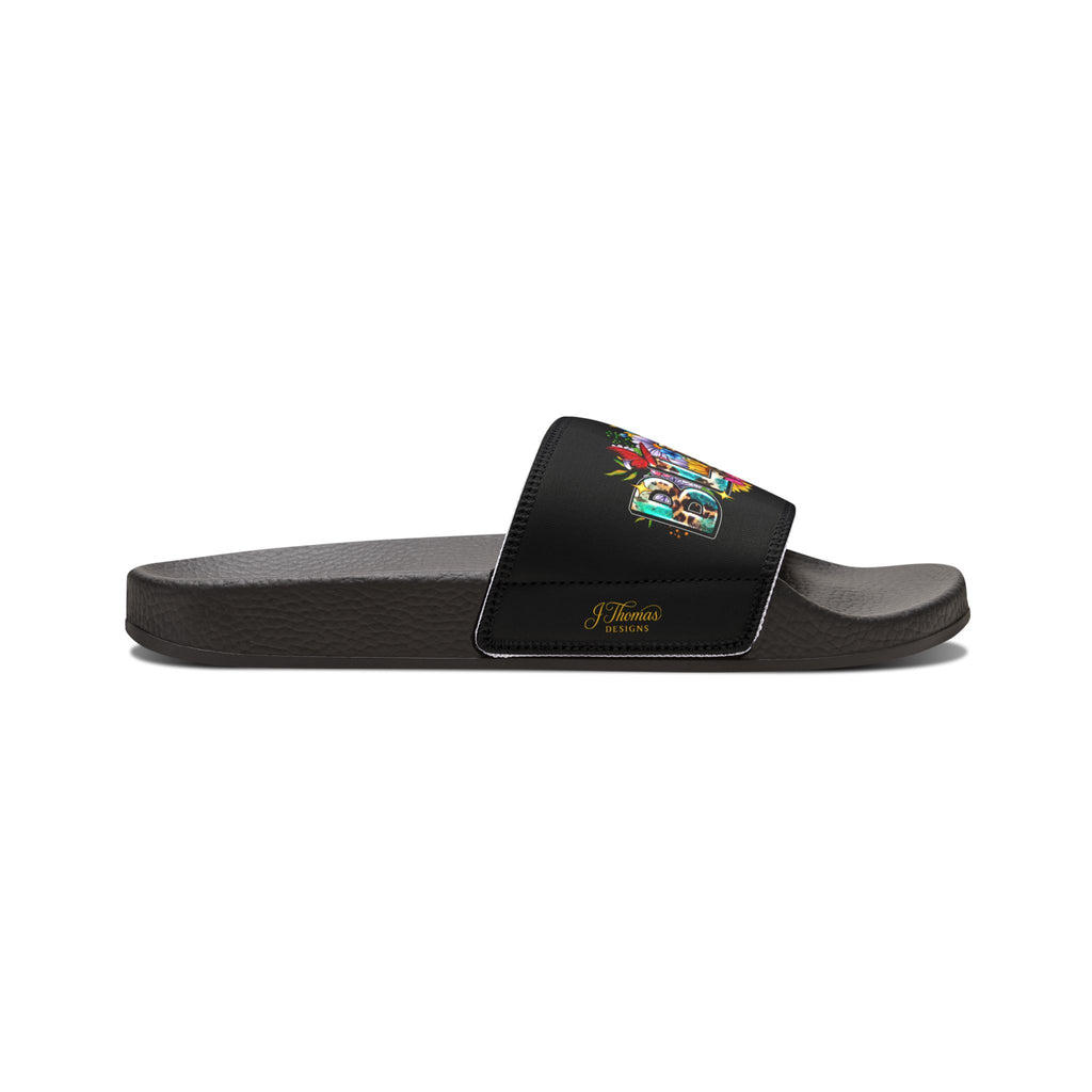 "All-Over Print" - #192 Men's Removable-Strap Sandals