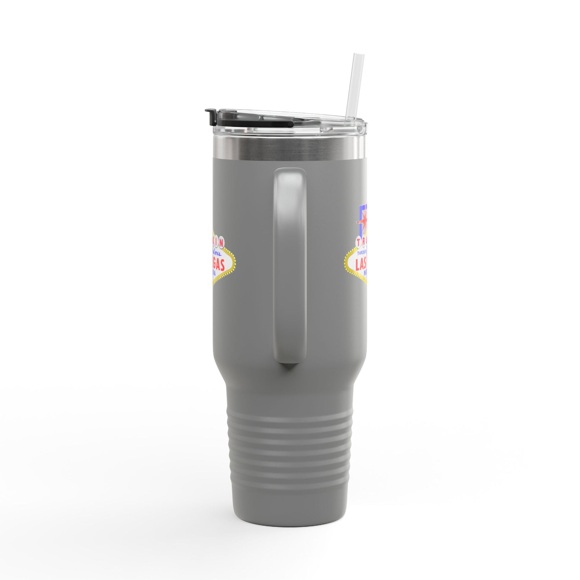 "Truckin Through" Las Vegas Sign 40oz Insulated Travel Mug | Tumbler
