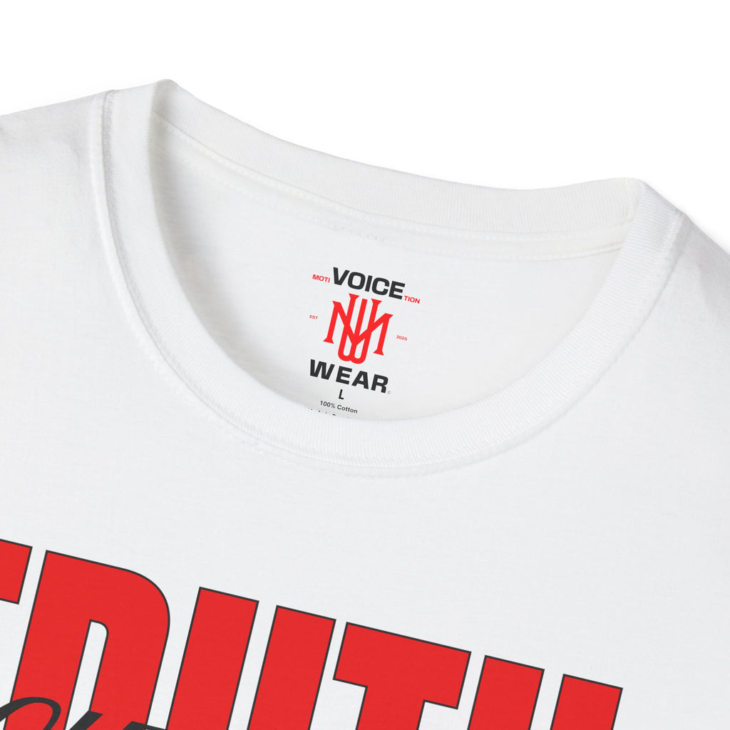 "Truth Seeker" - "moti-Voice-tion Wear" T-Shirt