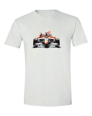 Formula One Car 3 - White