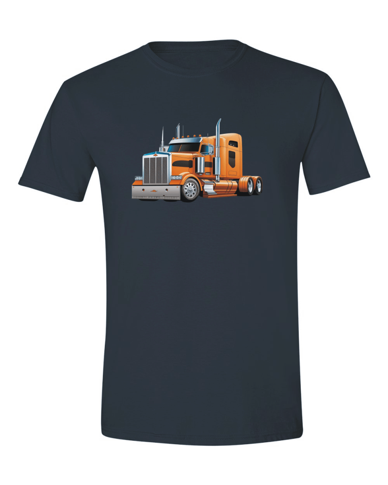 Orange Truck - Black