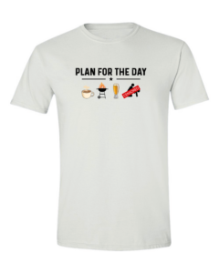 Plan For The Day - White