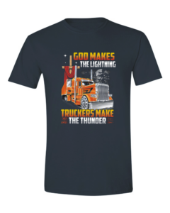 Truckers Make The Thunder - Black