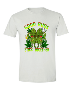 Good Buds Stick Together - White