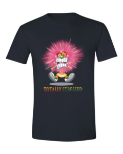 Totally Stressed - Black